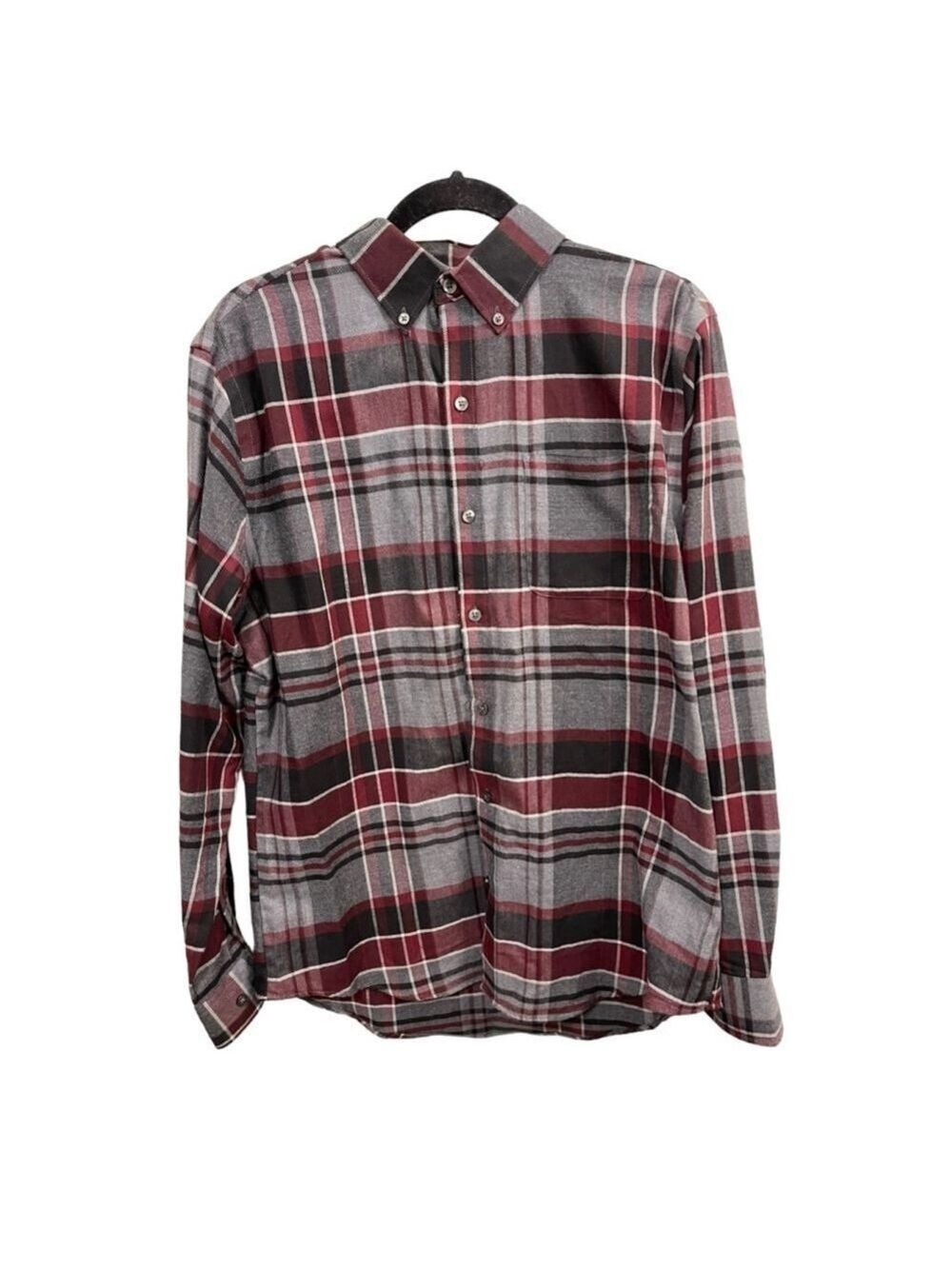 Men's Van Heusen Plaid Shirt -‎ M - NWOT